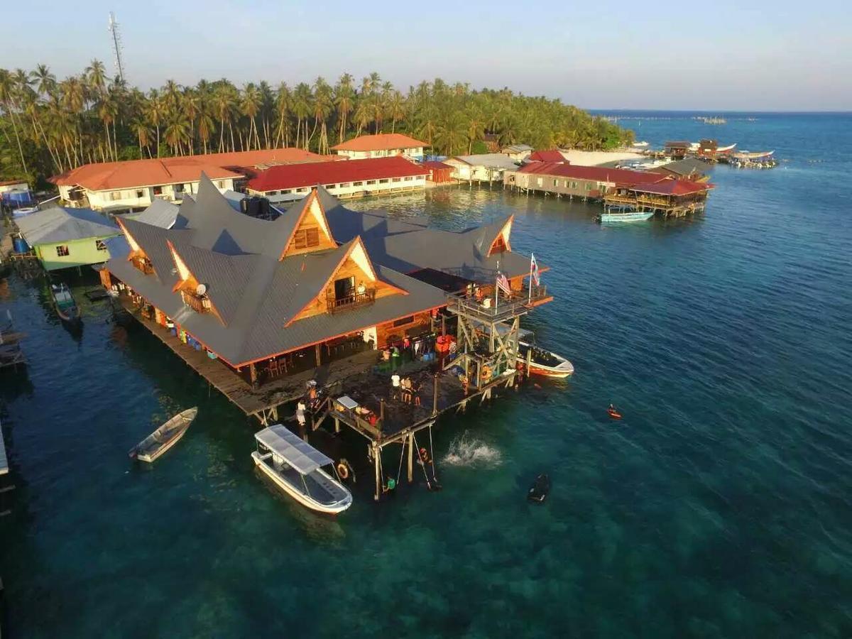 Mabul Paradise Lodge Mabul Island Kültér fotó