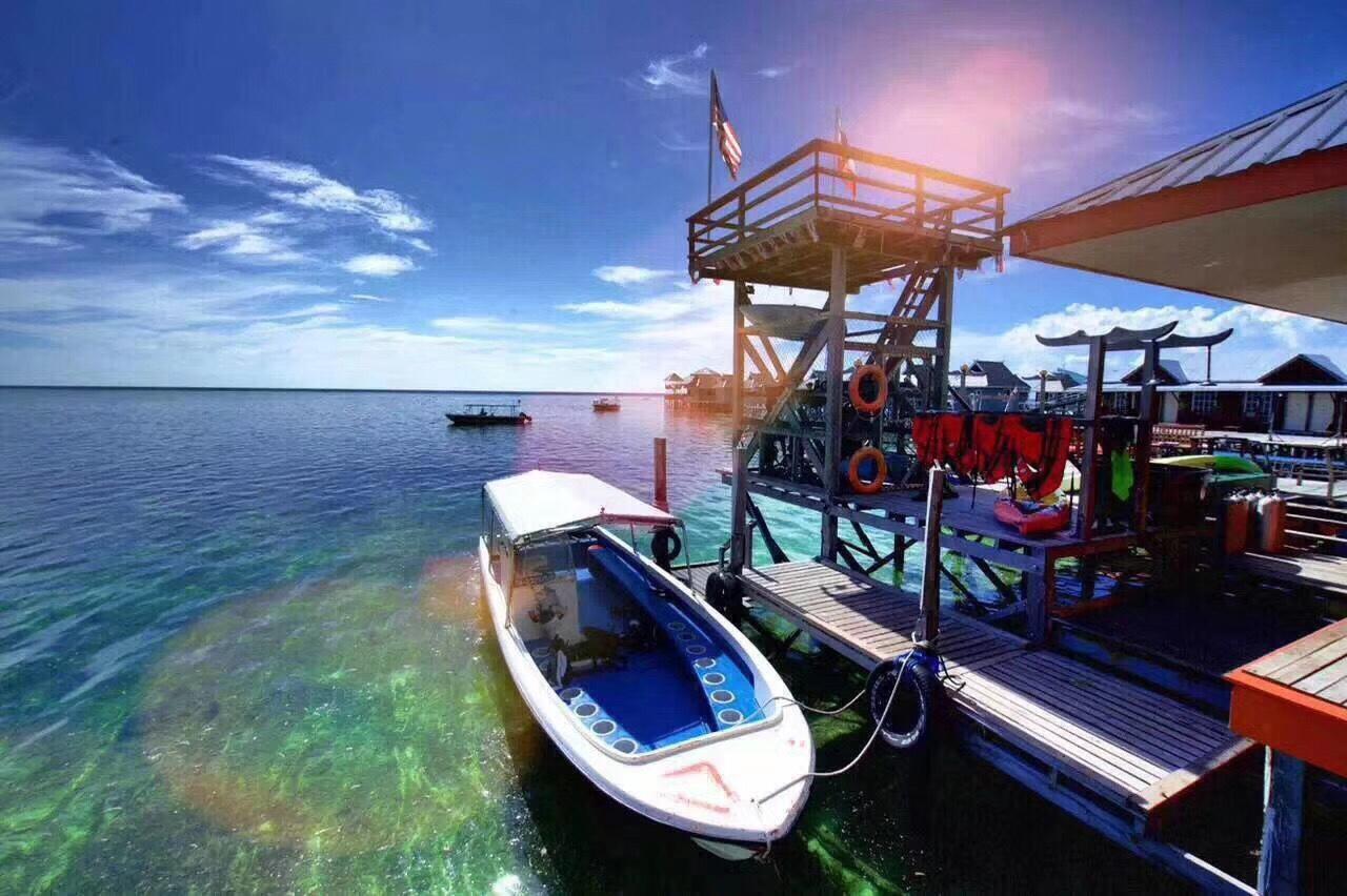 Mabul Paradise Lodge Mabul Island Kültér fotó