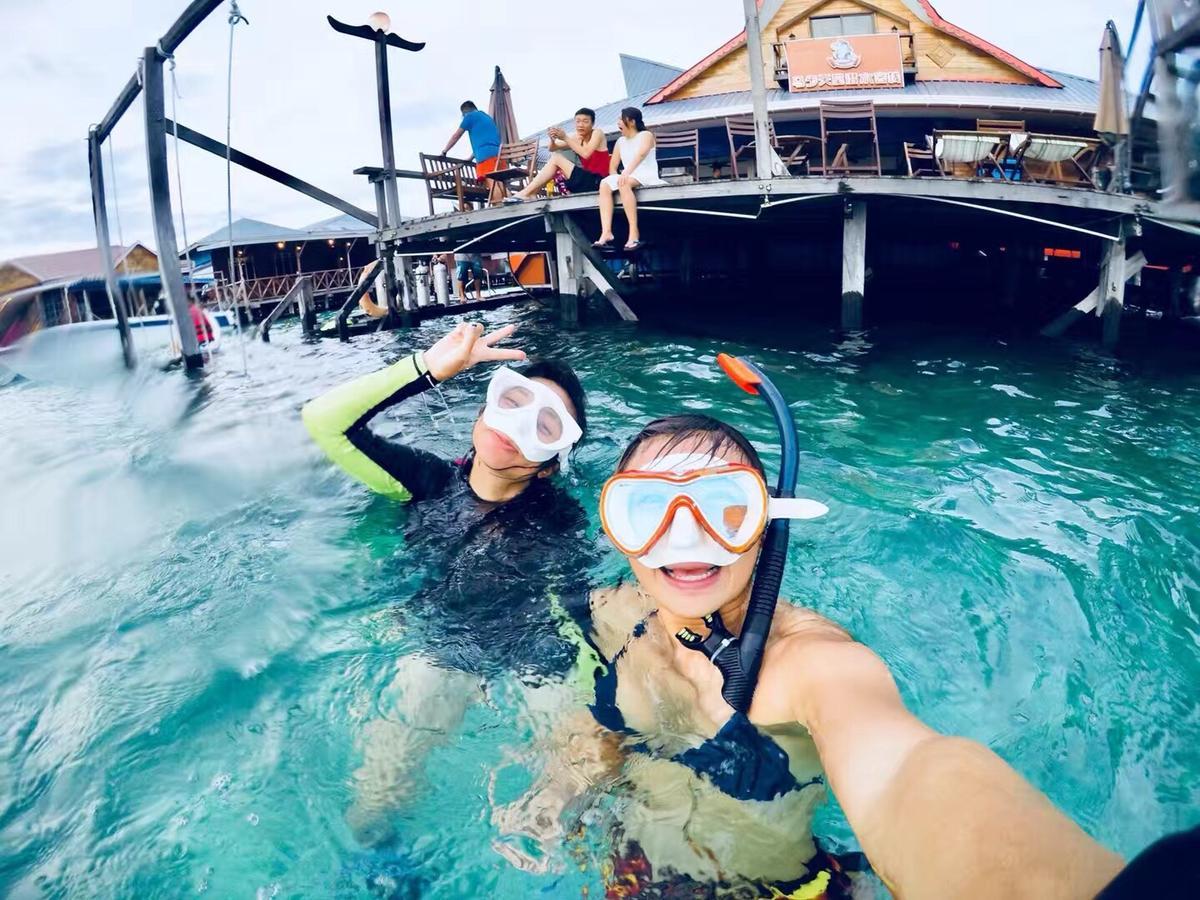 Mabul Paradise Lodge Mabul Island Kültér fotó